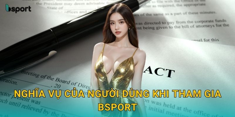 Nghĩa vụ của người dùng khi tham gia Bsport