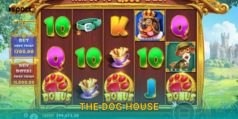 The Dog House – Slot vui nhộn cùng bầy cún đáng yêu tại Bsport
